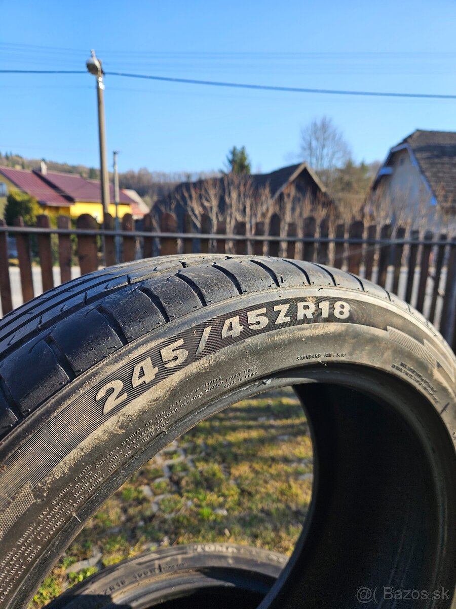 Letné pneumatiky 245/45 R18 Tomket 2022 - 10