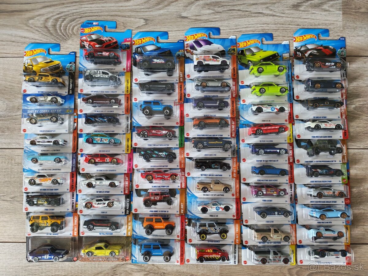 Zbierka Hot Wheels - 10