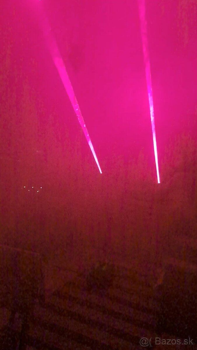 Profesionálny Laserový BAR (8x500mW) – svetelný efekt, DMX - 10