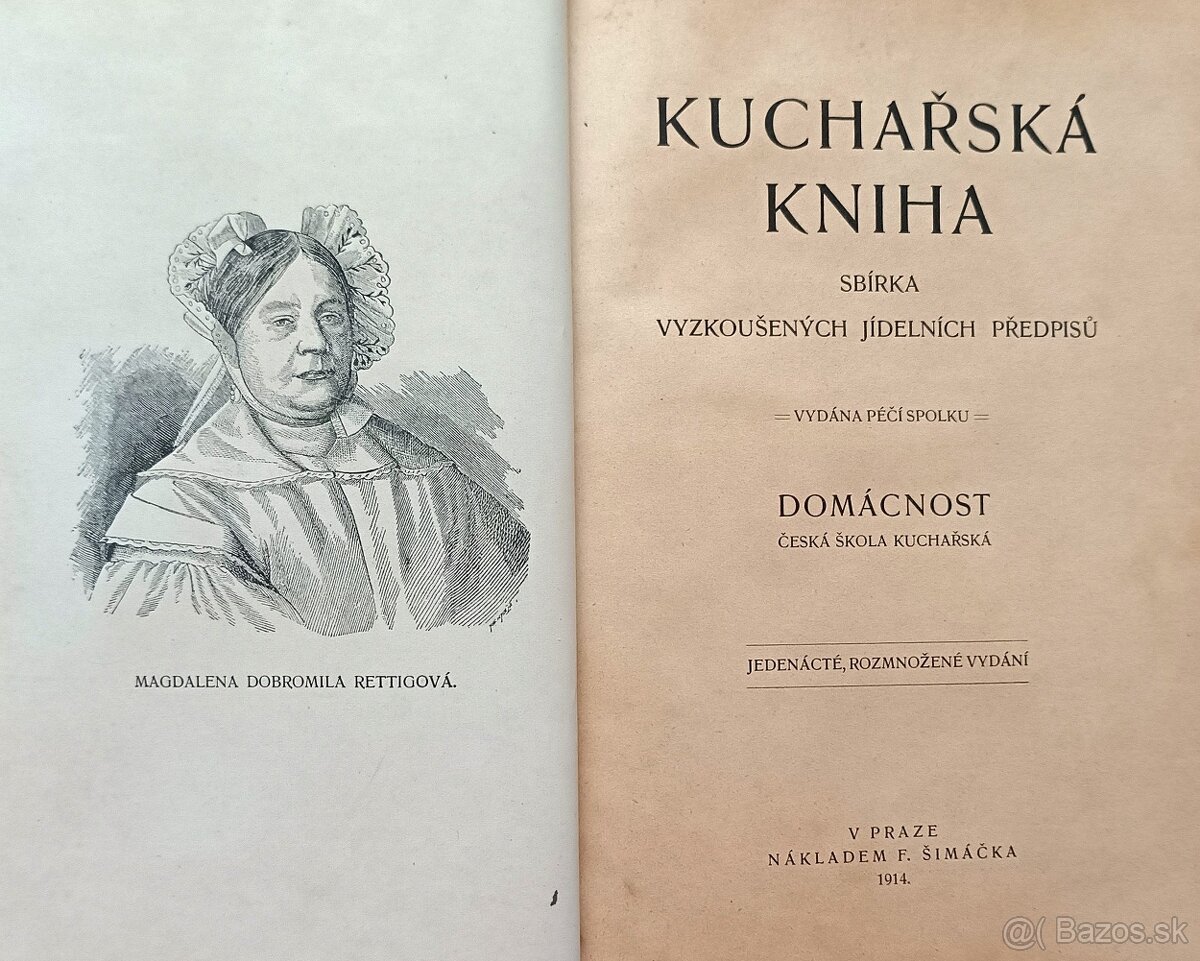 Rakousko Uhersko - kuchařská kniha z roku 1914 - 10