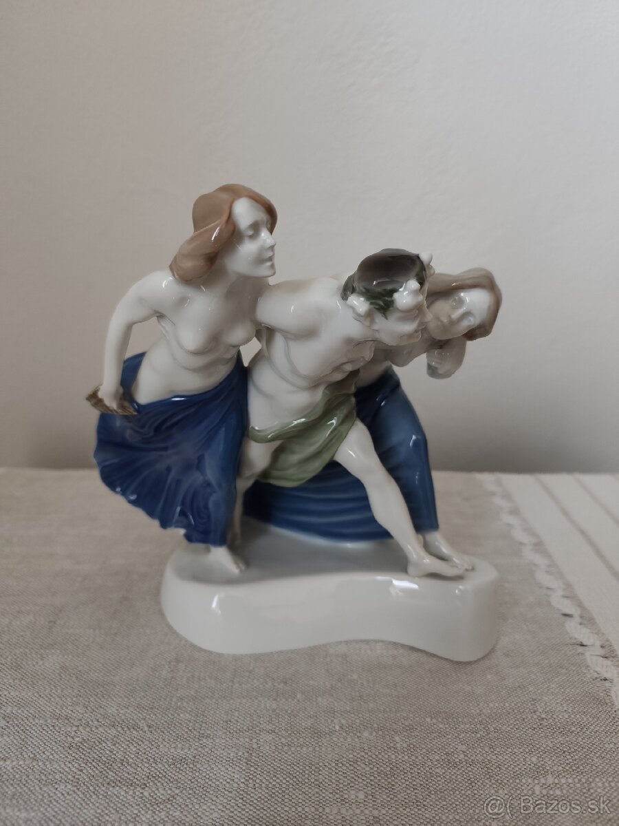 Rosenthal Caasmann porcelánová soška súsošie - 10