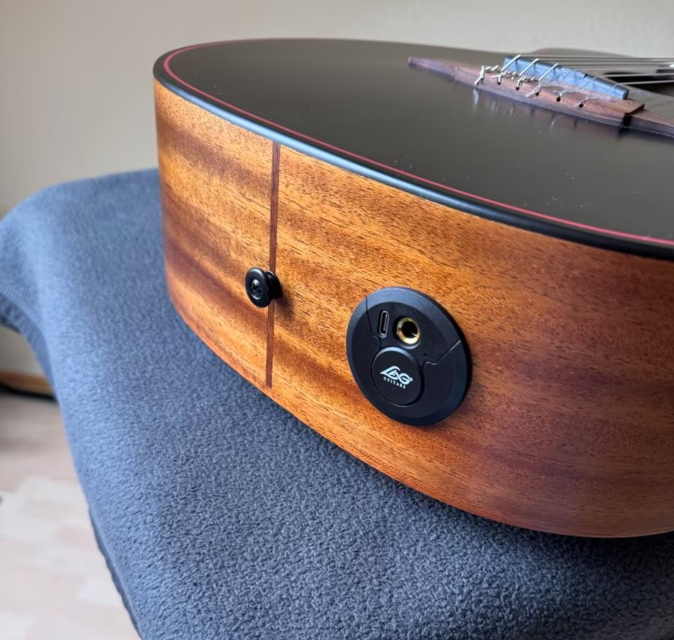 TNBW1TE Travel elektroakustická nylonová gitara - 10