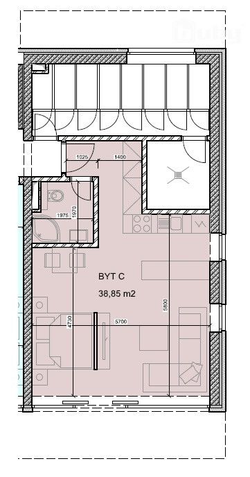 Na predaj apartmán / komerčný - nebytový priestor IB_NP_3C v - 10