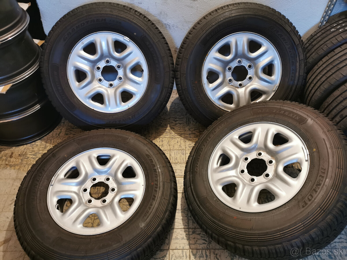 NOVÉ PNEU - 245/75 R17 - terénne Dunlop (4 ks) DOT 22 - 10