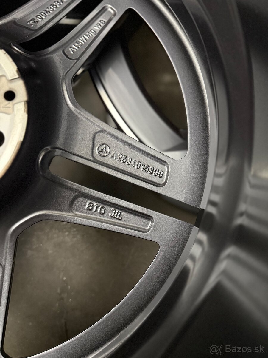 Nepoužité hliníkové disky 5x112 R19 Mercedes Benz GLC X253 - 10