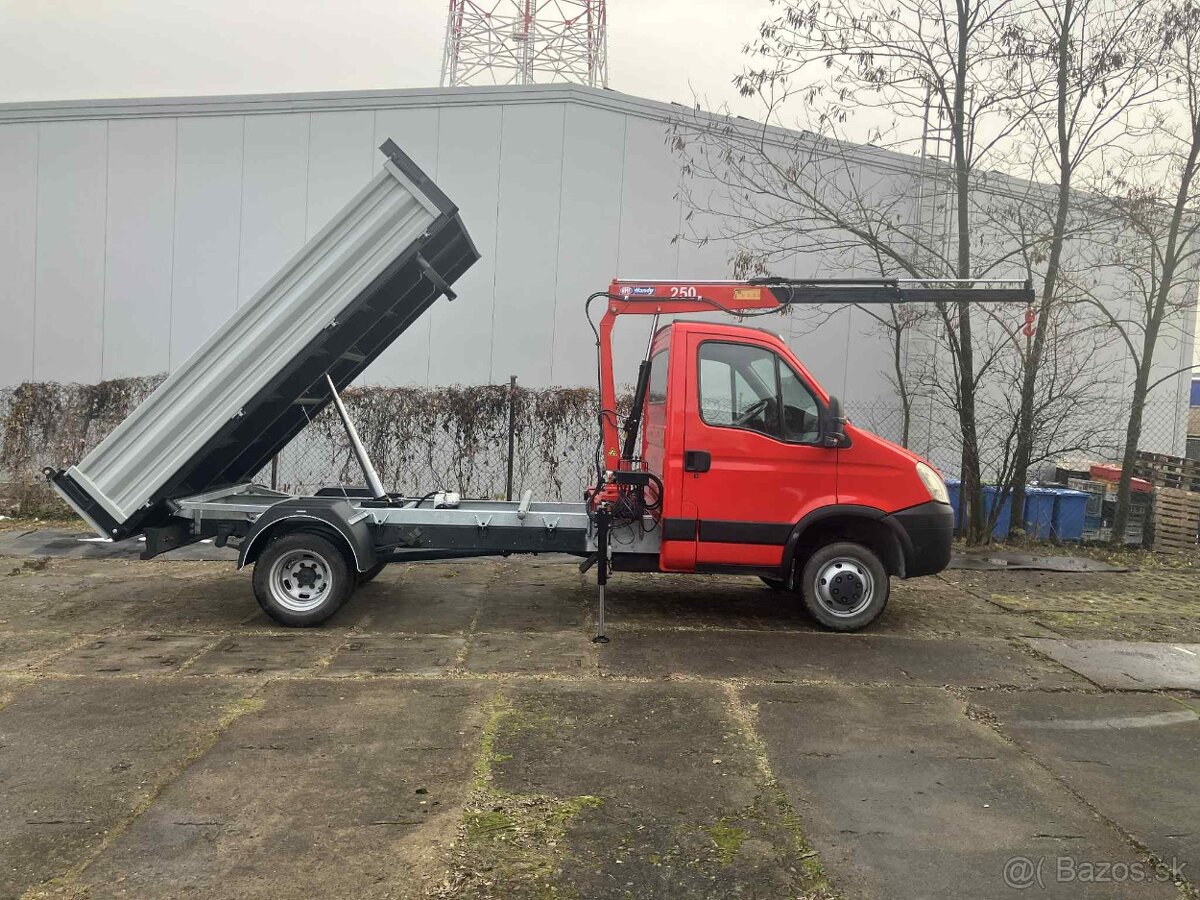 Iveco daily 35C15 3stranný sklapač s hydraulickou rukou 1,7t - 10