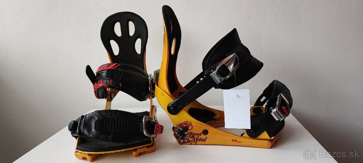 Snowboardove viazanie Bent Metal Restraint - 10