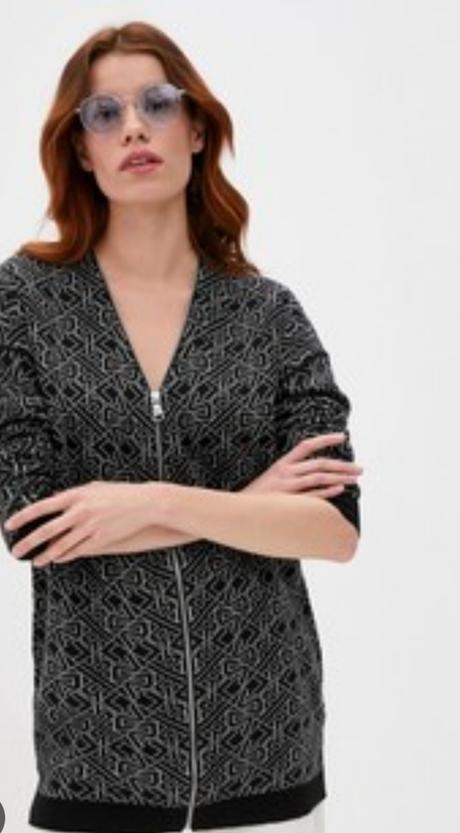 KARL LAGERFELD luxusny obojstranny kardigan M/L - 10