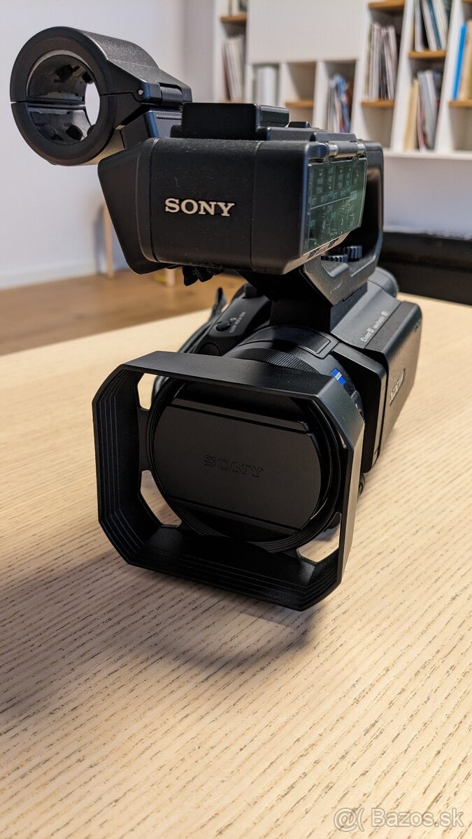 SONY PXW-X70, statív, Manfrotto MHXPRO-3W, RODE NTG3 - 10