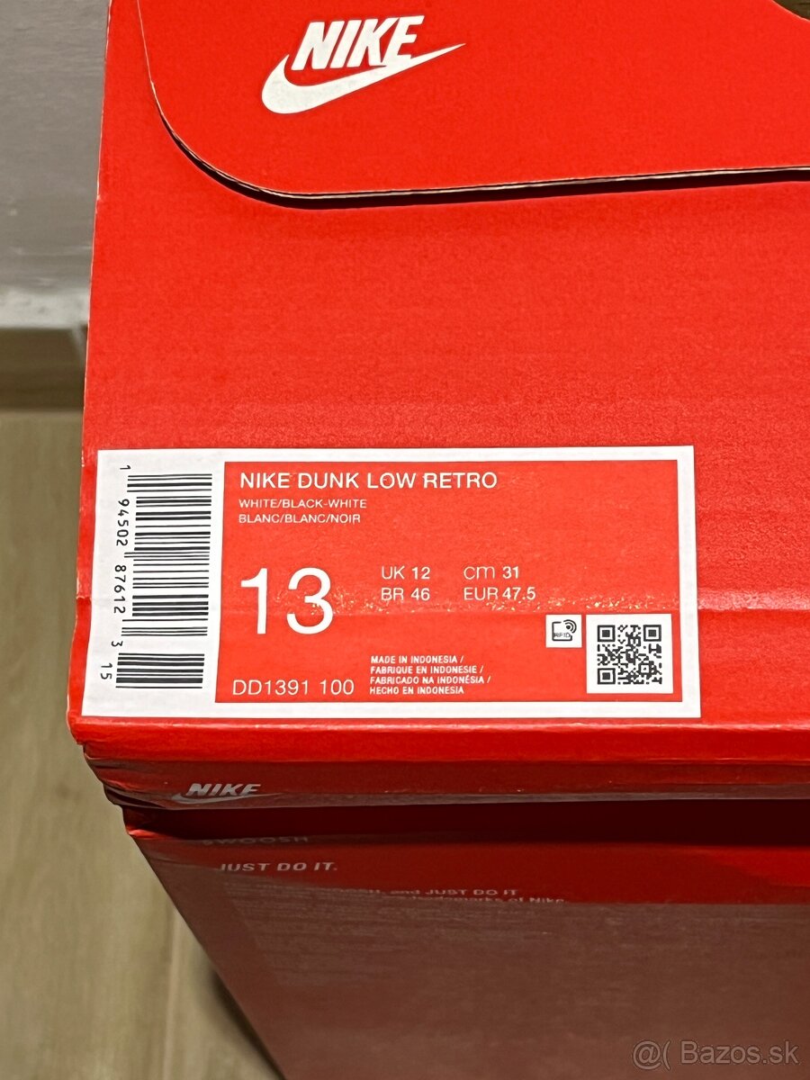 Nike Dunk Retro “Panda” 47,5 - 10