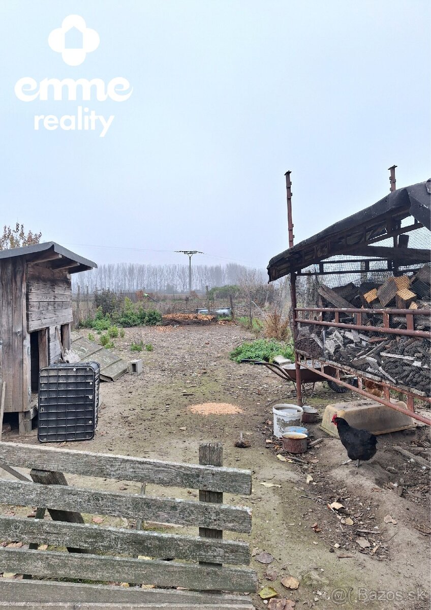 ❗ZNÍŽENÁ CENA - 79 990€❗Na predaj starý 2 izbový rodinný dom - 10
