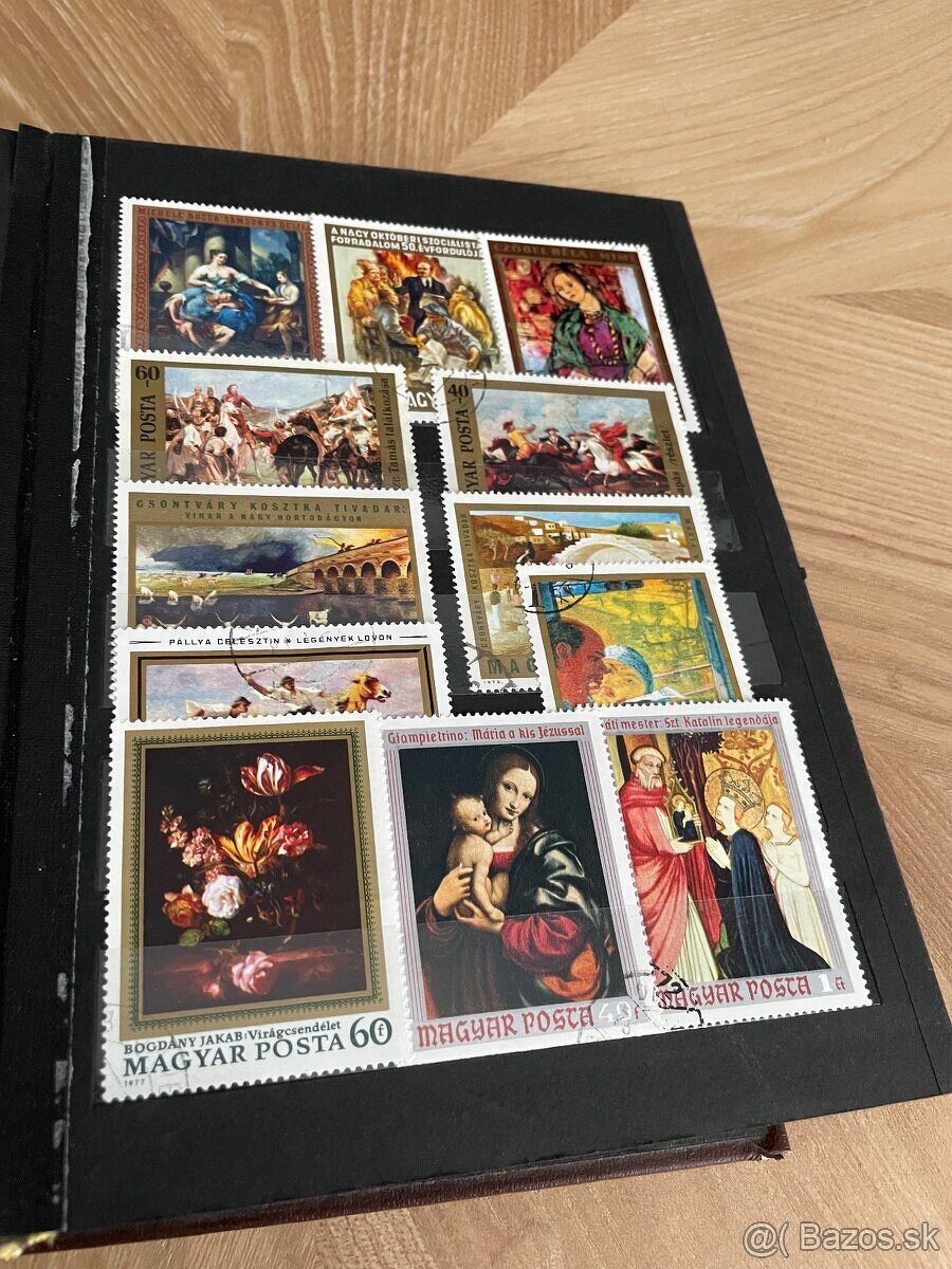 Staré známky 2 albumy - 10