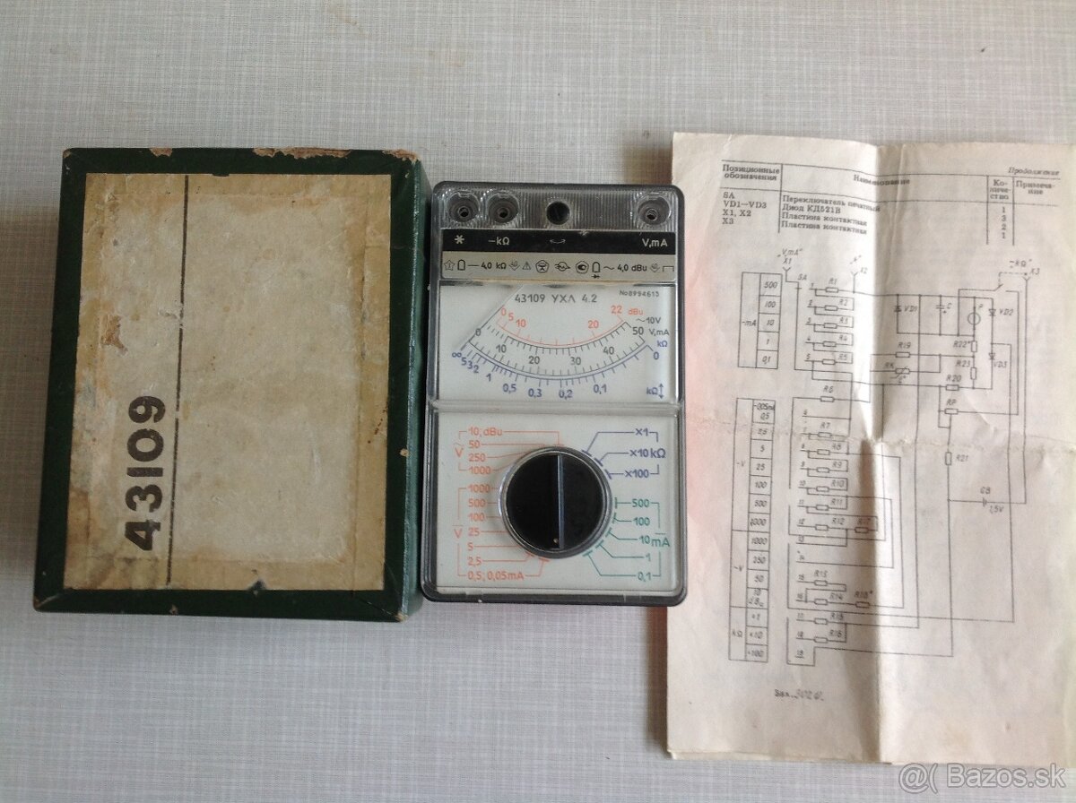 ANALOGOVE MERACIE PRISTROJE - 10