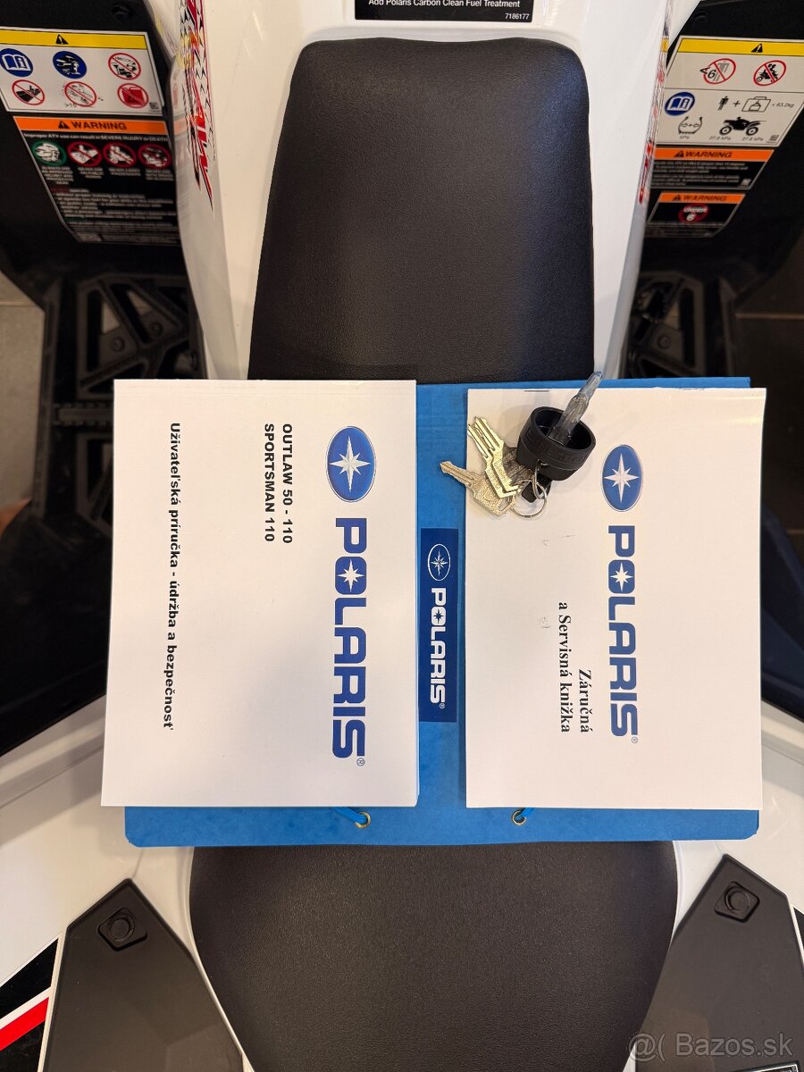 Polaris Outlaw 70 EFI – ako nová, garážovaná, v teréne nejaz - 10