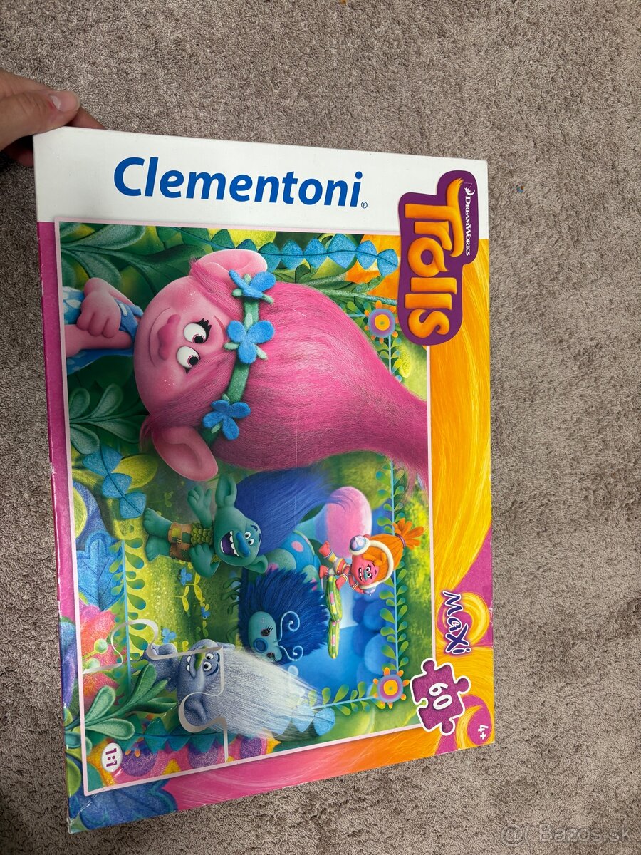 Detske puzzle frozen / trolovia - 10