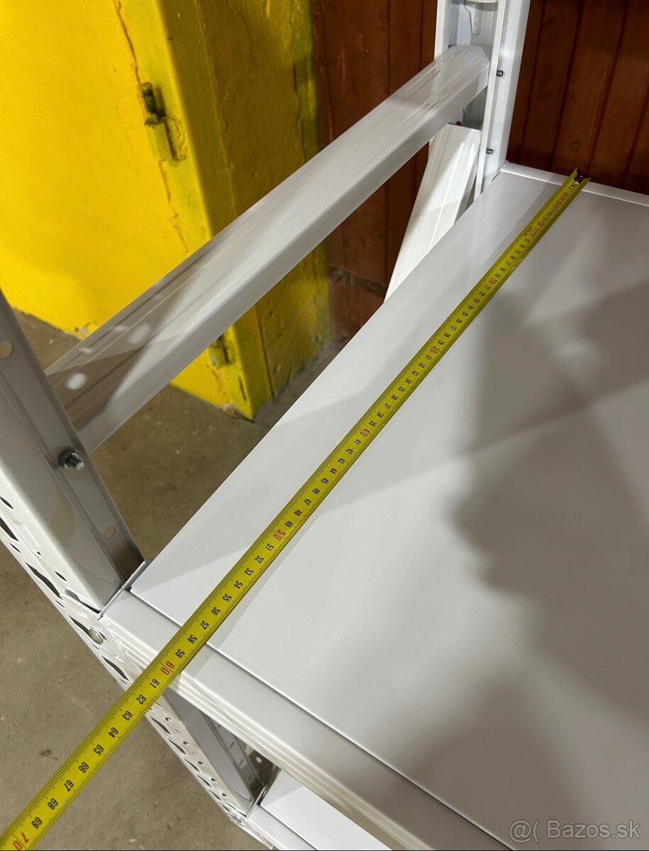 Kovový regál 2m, nosnosť 1200kg - 10