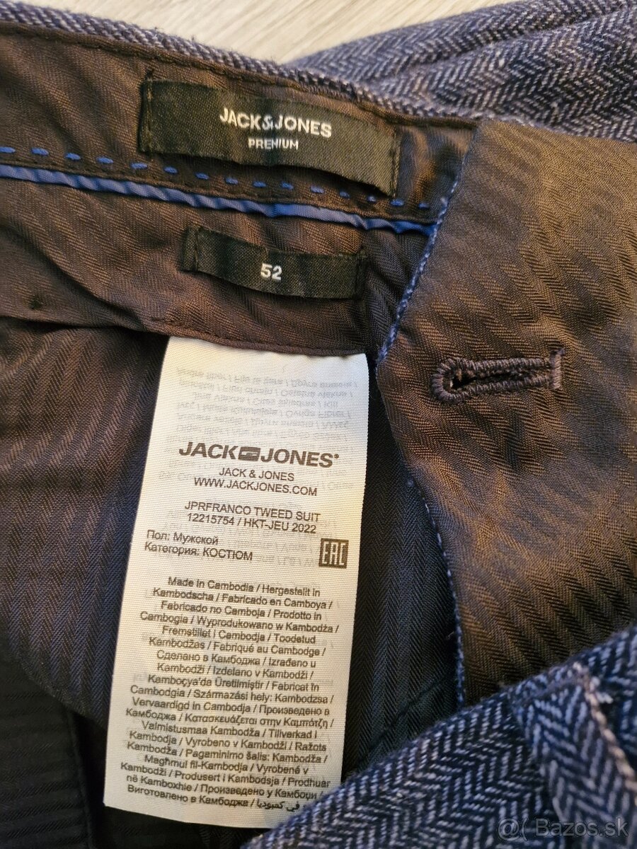 Oblek slim fit veľ.52 - 10