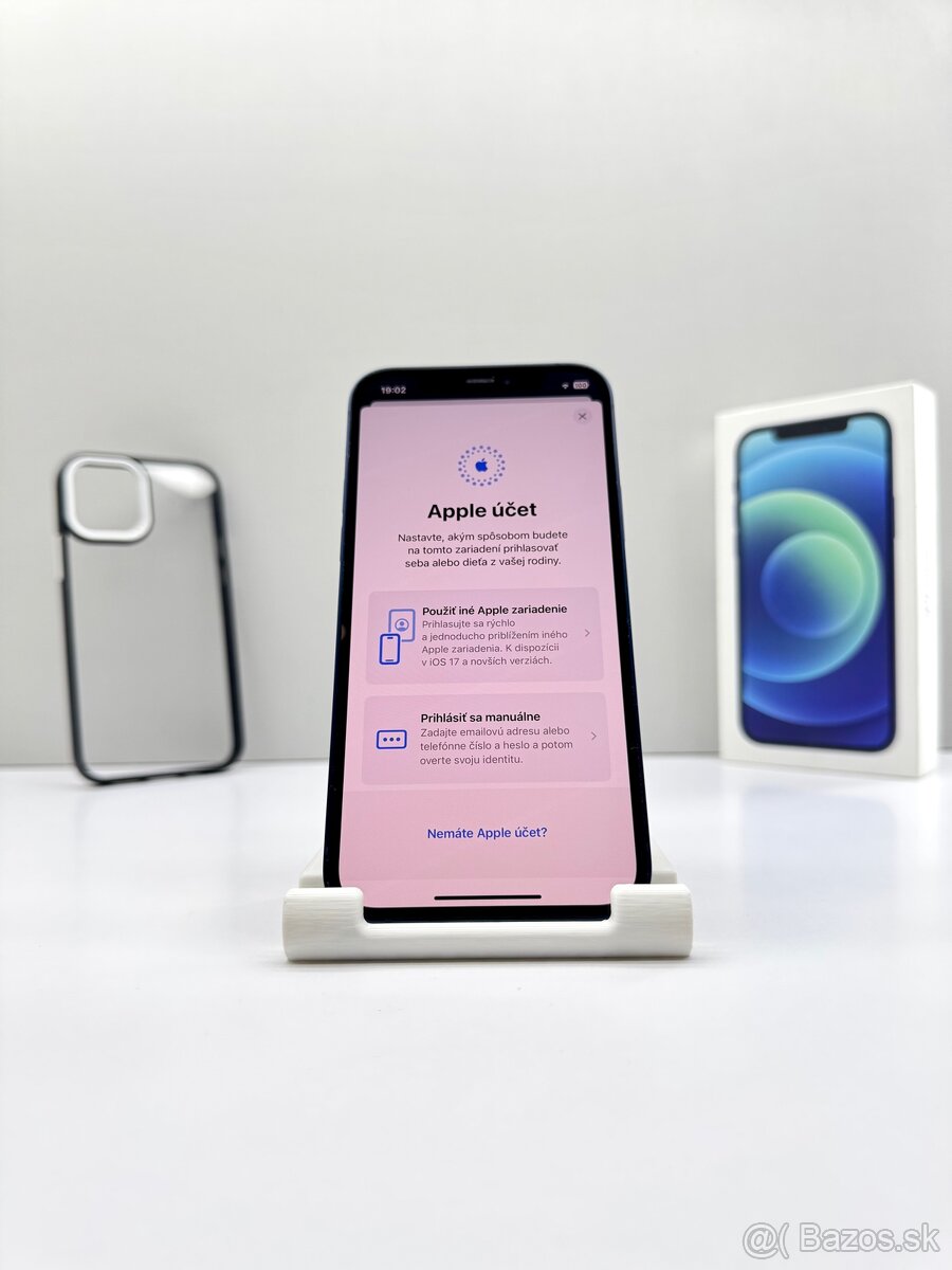 iPhone 12 BLUE TOP STAV NOVÁ BATÉRIA 100% - 10