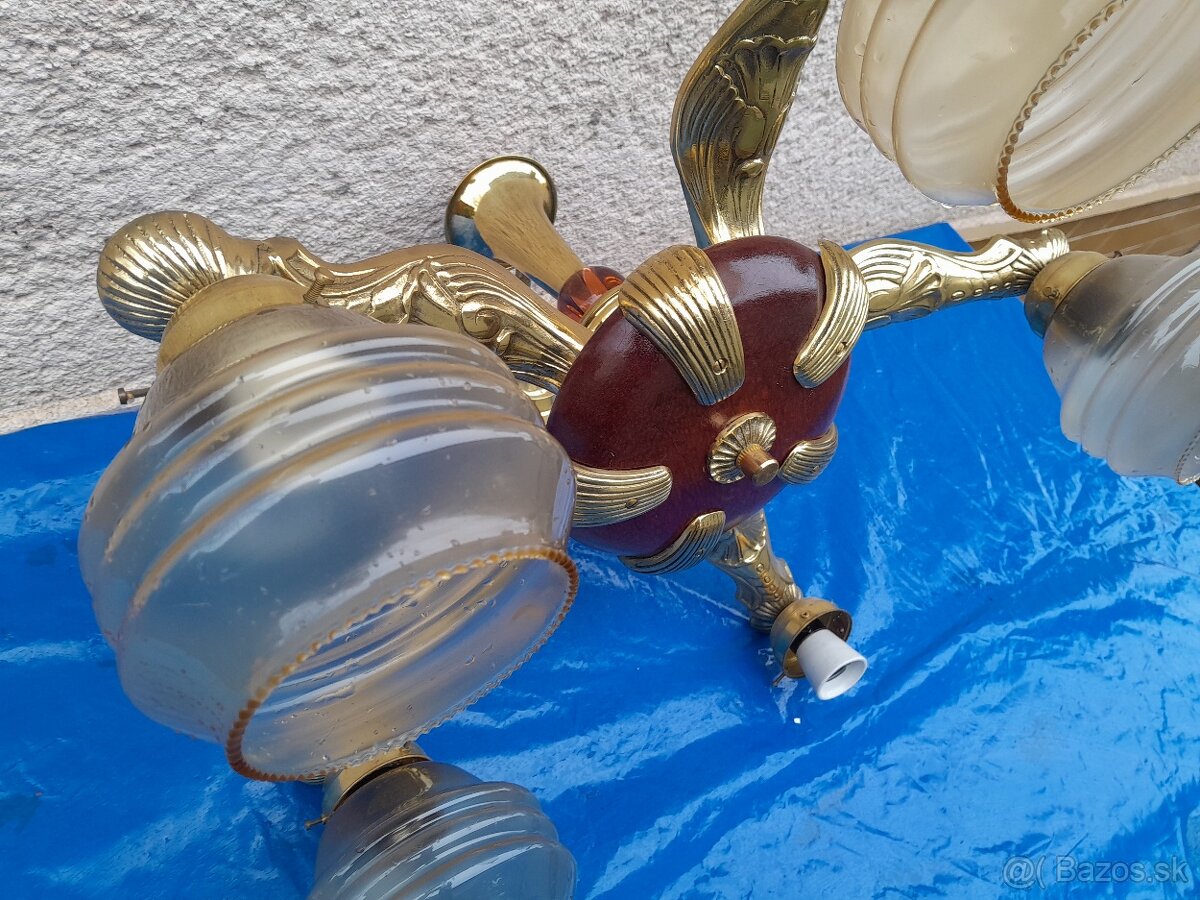 Mosadzný luster. - 10