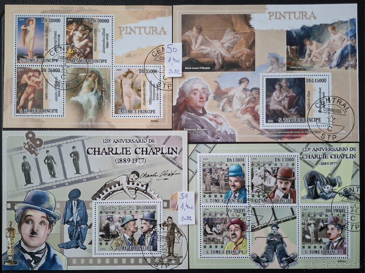 Postove znamky Mix 19 (102poloziek) - 10