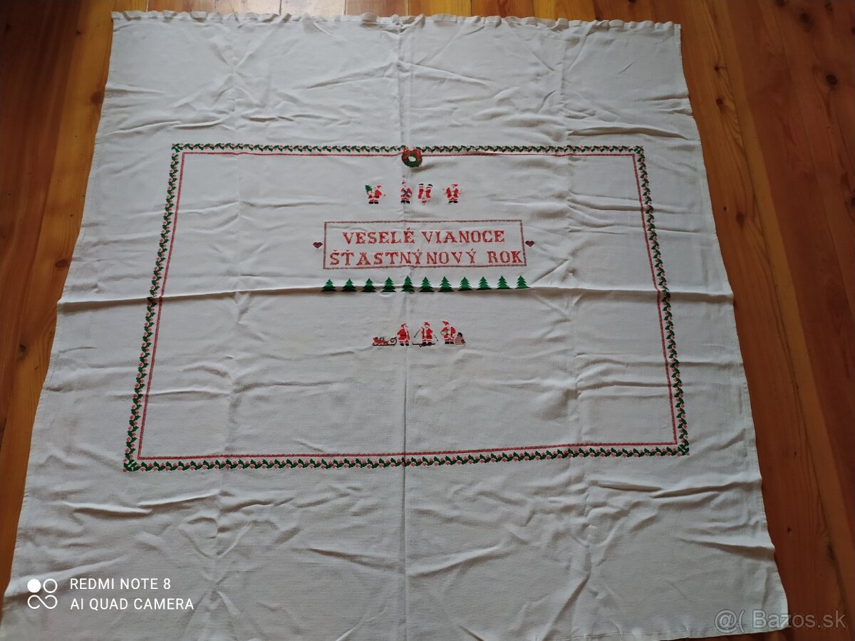 retro vianočne obrusy - vyber si - 10