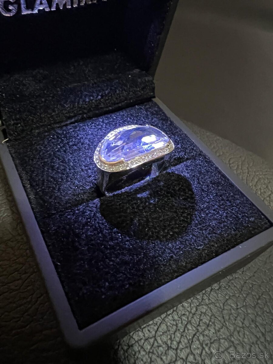 Zlatý dámsky prsteň - prstene - 10