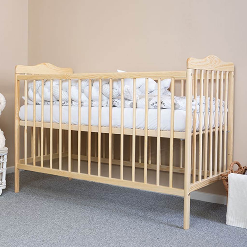 Luxusná biela postieľka (spúšťací bok) viac kusov / typov - 10