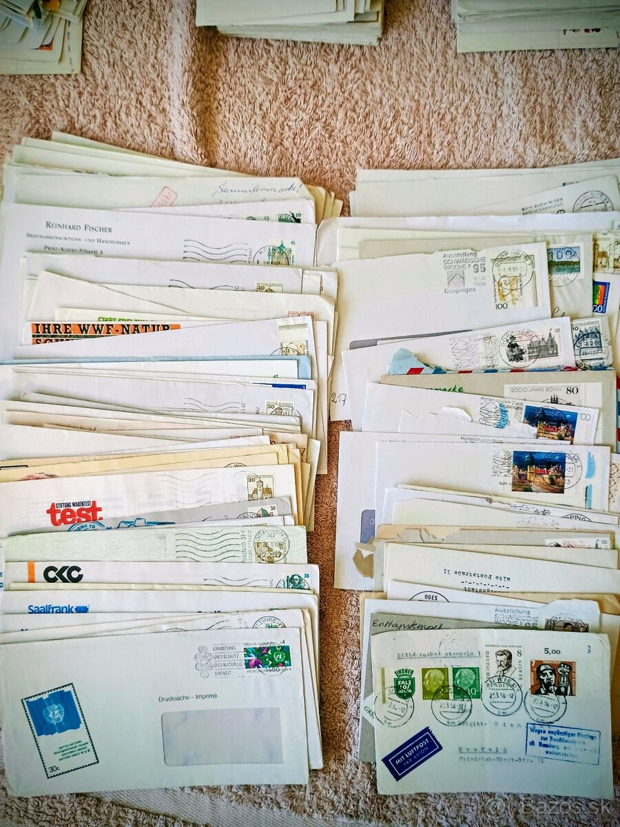 Krabica FDC Rakúsko + prešlá pošta - 10