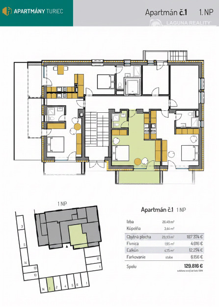 Apartmány Turiec — štúdiá v centre Turčianskych Teplíc - 10