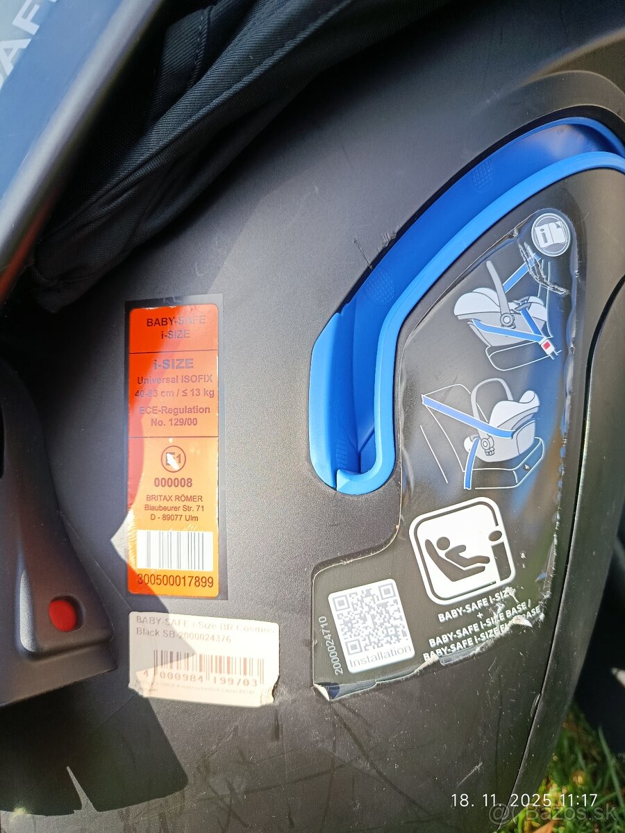 Predávam Trojkombinaciu kočíku Britax Römer B motion plus - 10