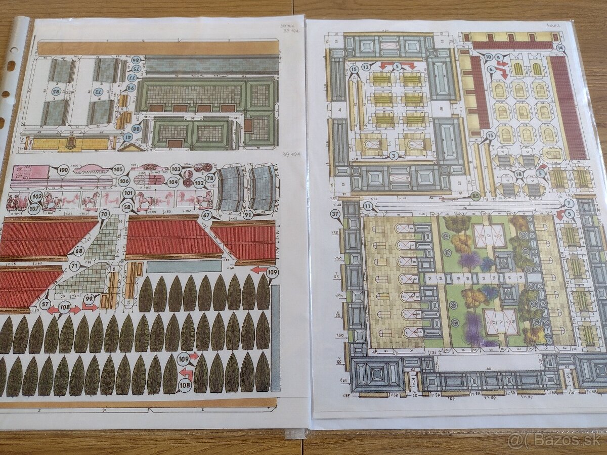 ABC papierový model Mestská pamiatková rezervácia 2 - 10