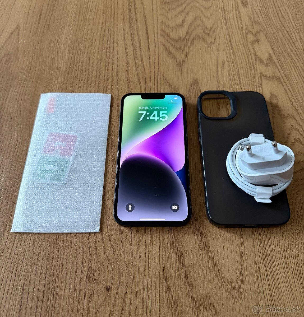 iPhone 14 256 gb Midnight v záruke + príslušenstvo - 10