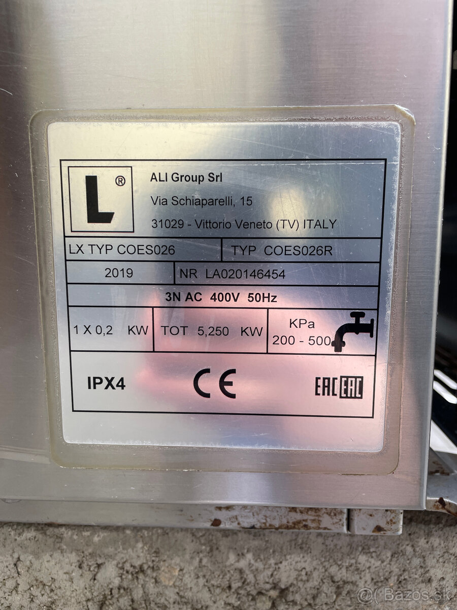 Profesionálny konvektomat Lainox COES026R - 10