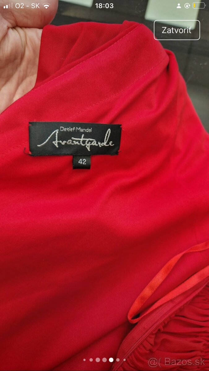 Spoločenské šaty Detlef Mandel Avantgarda L-42 - 10