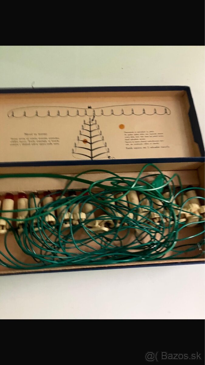 Vianočné svetielka staré - 10