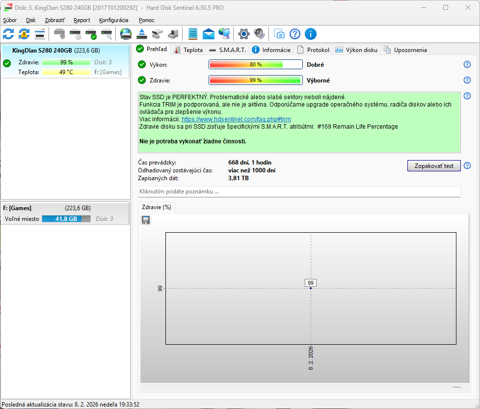 HDD & SSD, M.2 SATA & NVMe, mSATA disky - 10