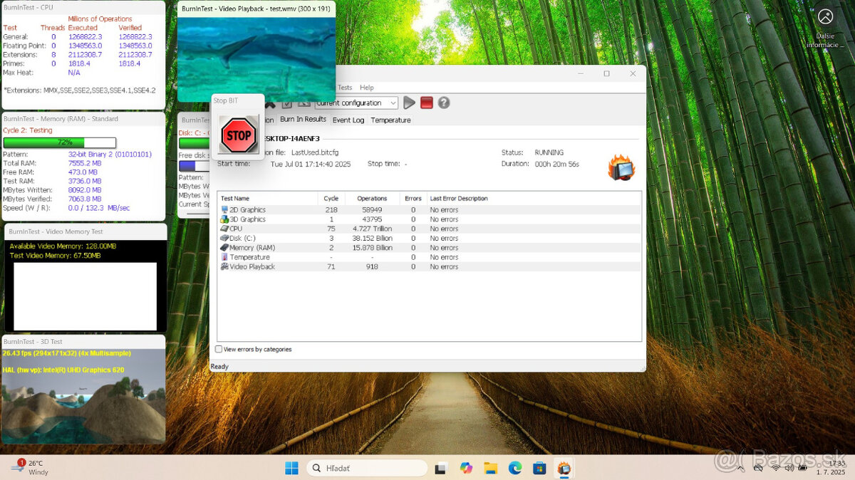 Predám notebook HP ProBook 650 G4 - 10