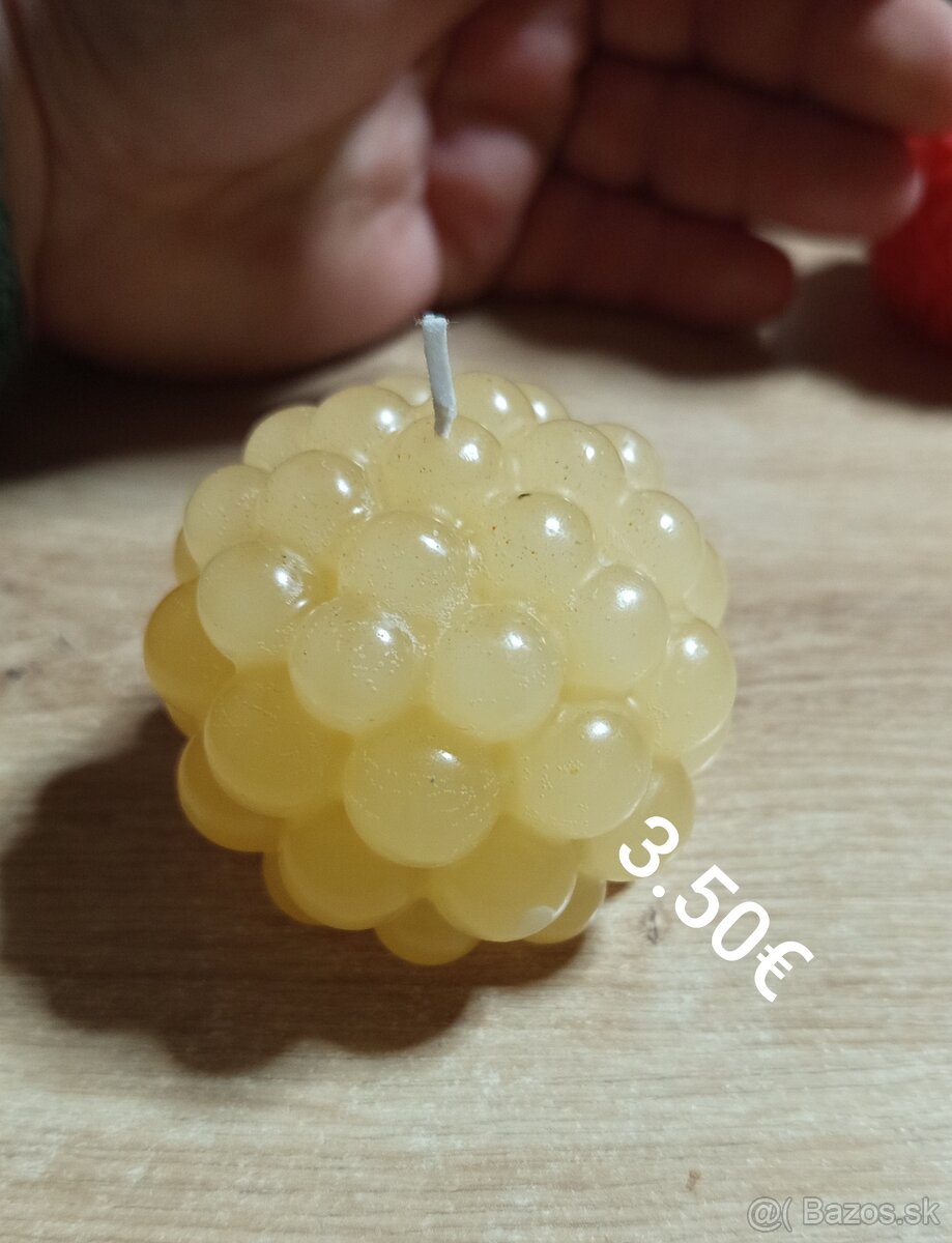 Sviečky dekorácia - 10