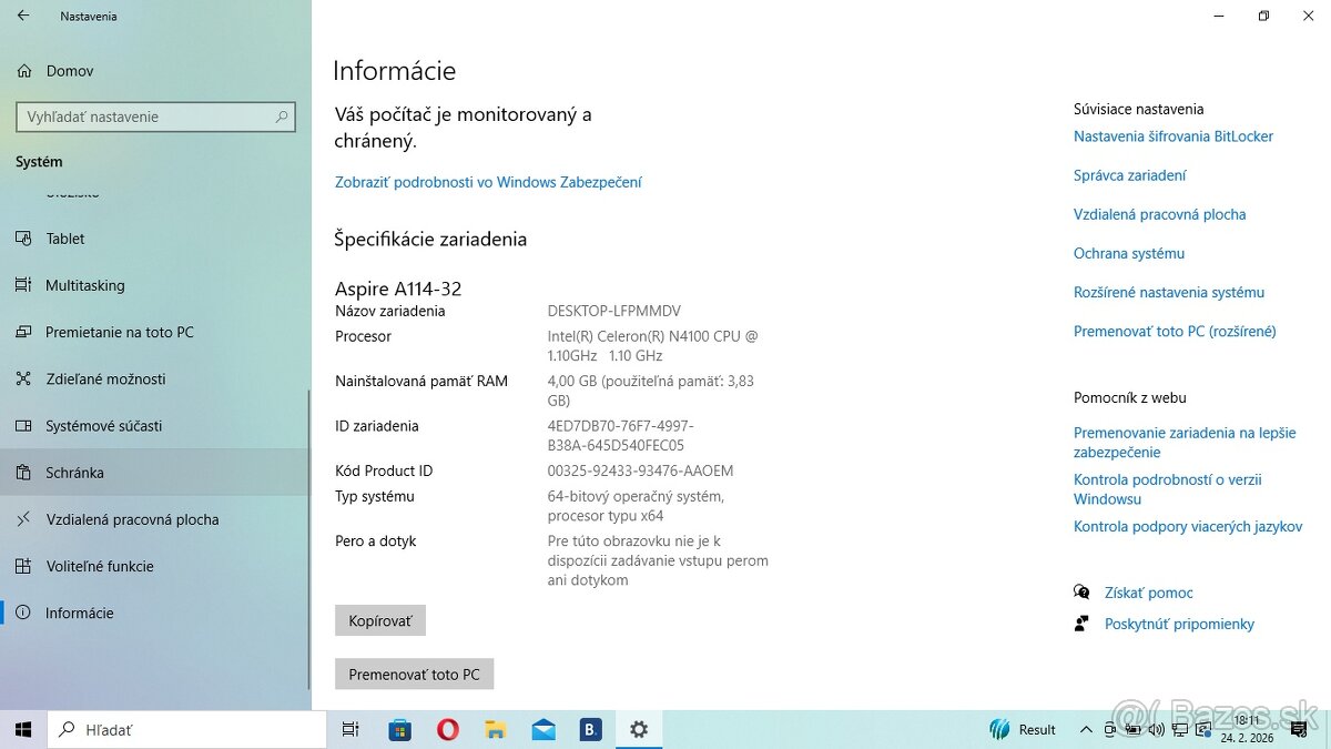 Notebook Acer + monitor Philips - 10