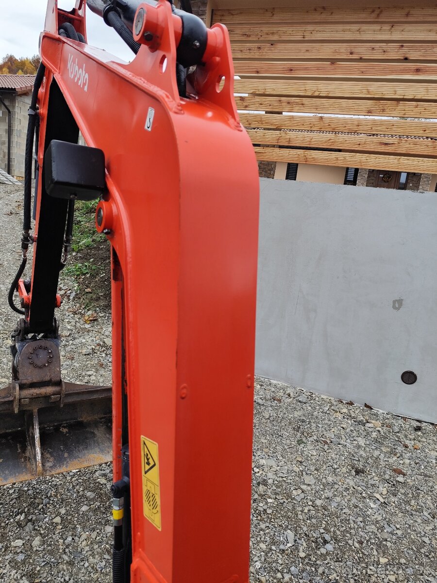 Predám bager Kubota U-27-4 - 10