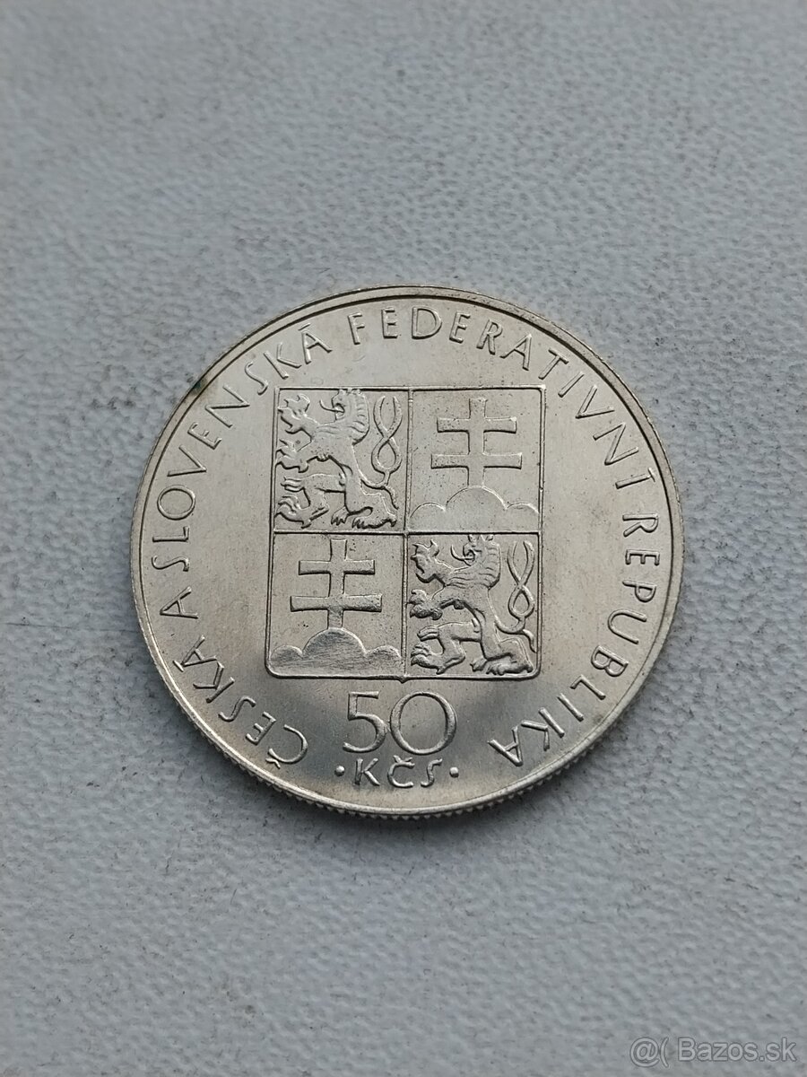 Československe strieborne mince - 10