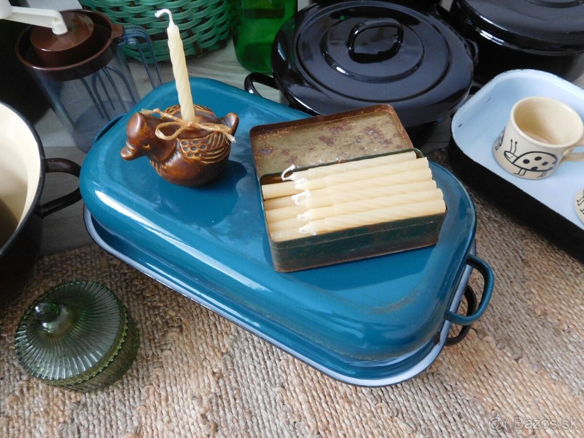 Smaltované na chalupu-do kuchyne - 10