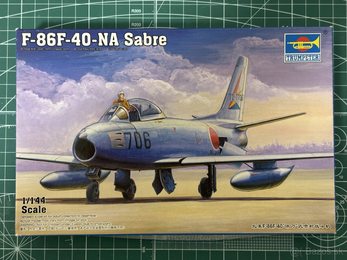 Plastikové modely lietadiel 1:72 a 1:144 - 10