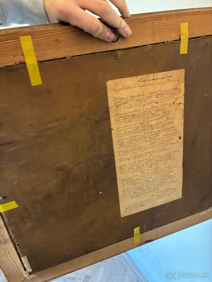 Olejomaľba na doske - 10