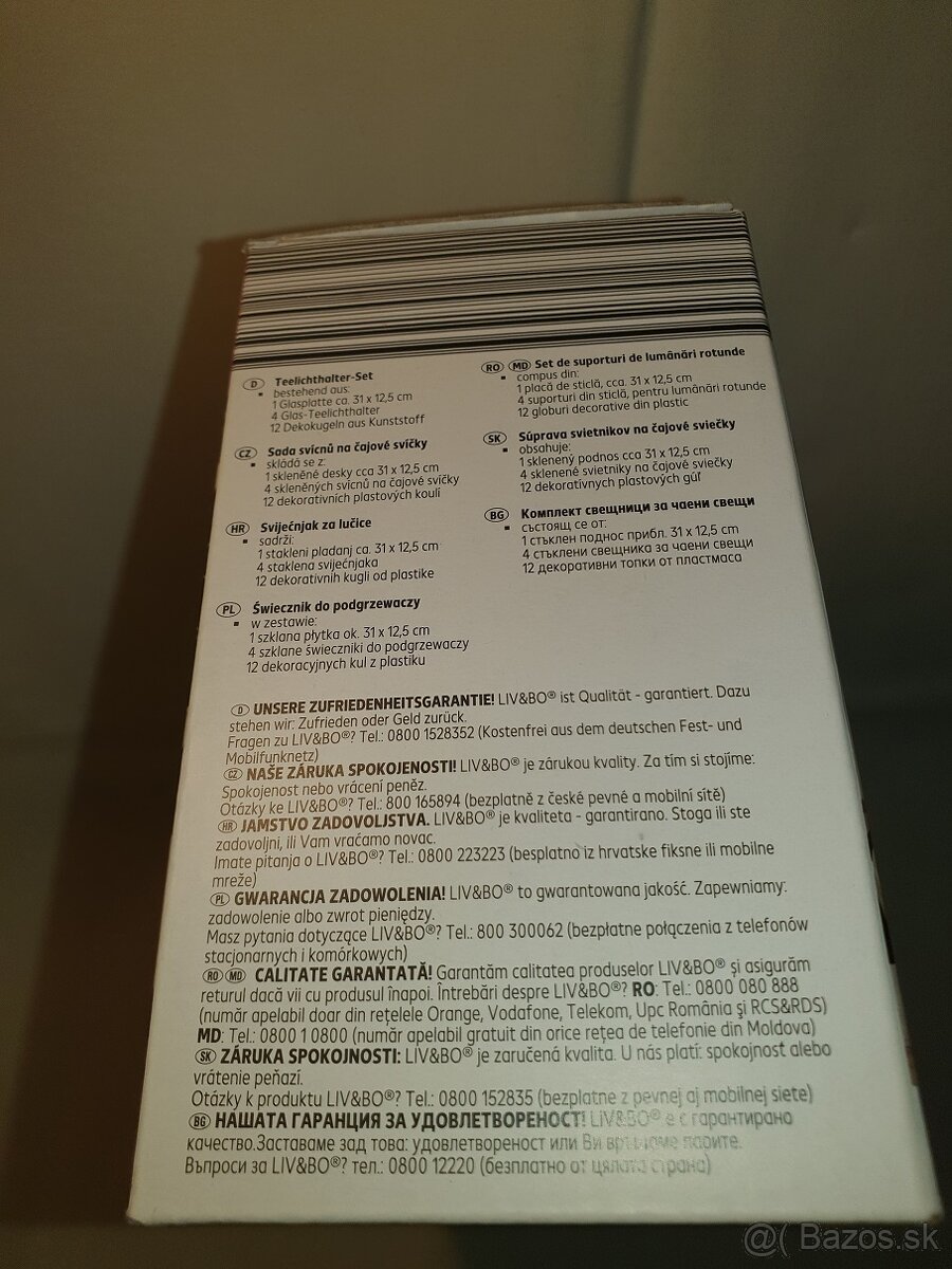 VIANOČNÁ SADA NA 4 ČAJOVÉ SVIEČKY - 10