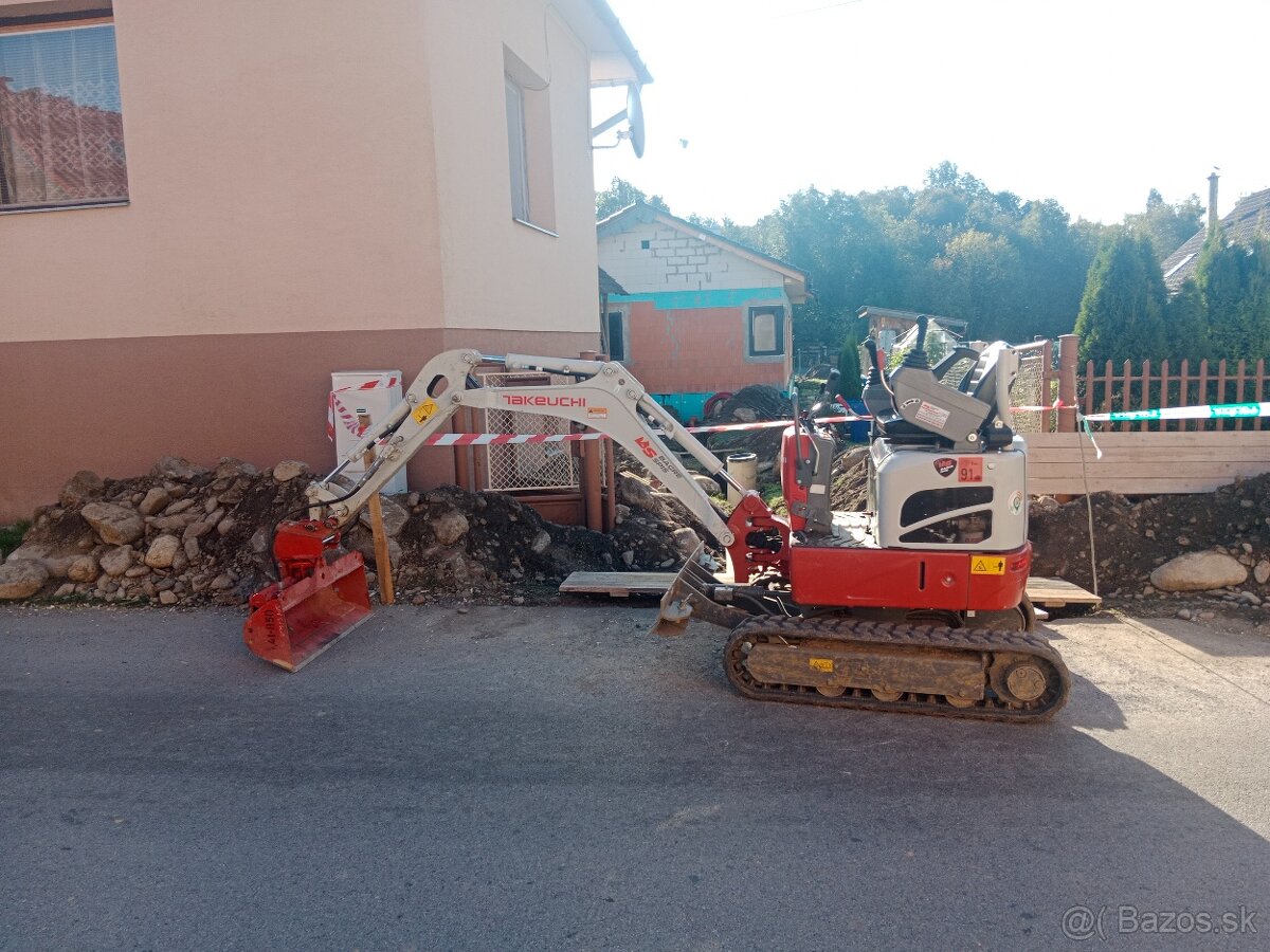 ☎️Zemné, výkopové a búracie práce 2xminibager☎️ ZA a okolie - 10