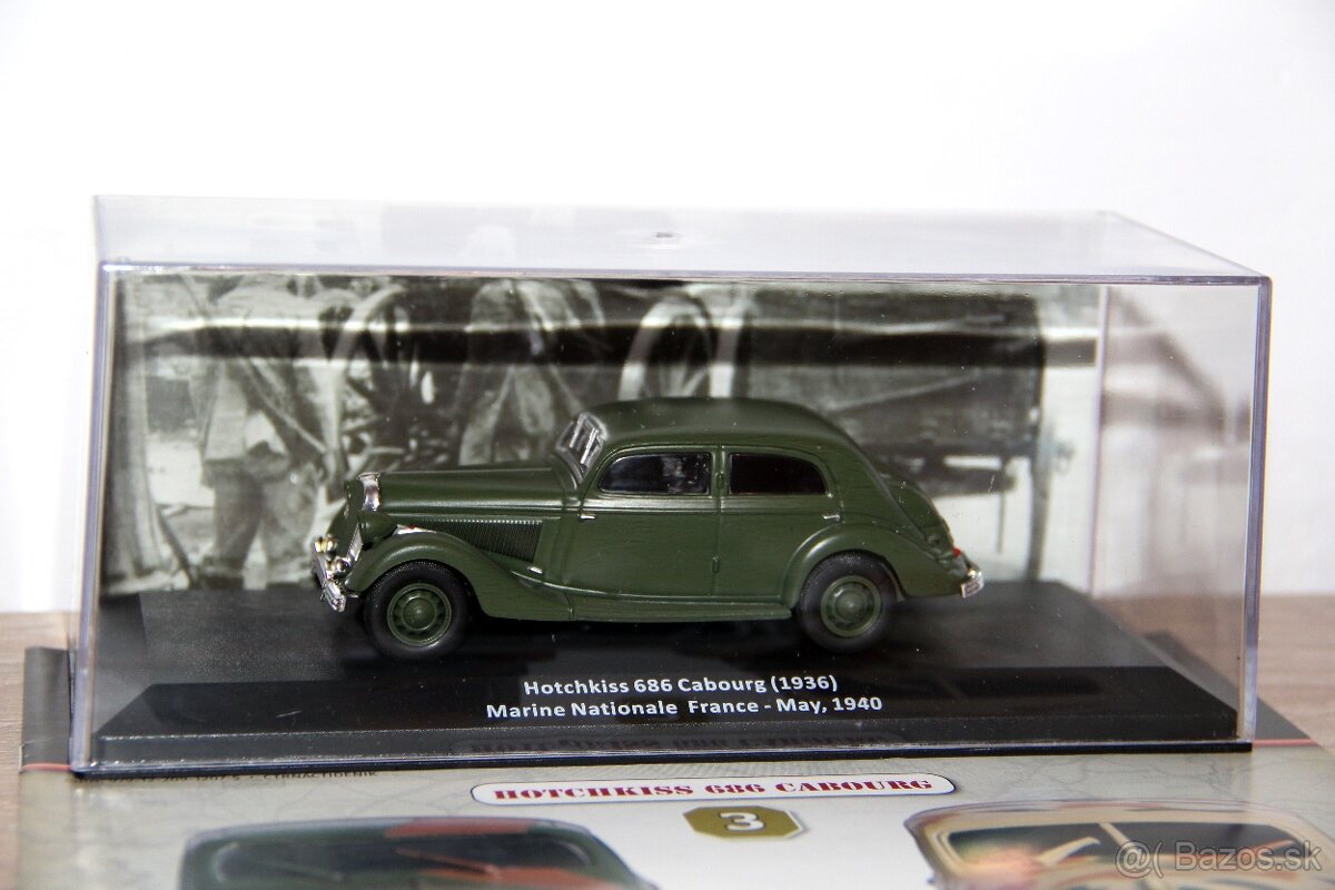 Vojenské Automobily 2. sv. vojny DeAgostini 1:43 - 10