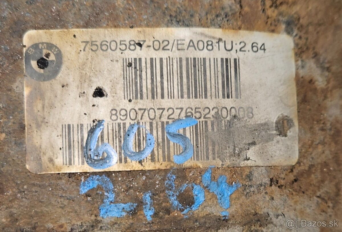 diferencial Bmw X3 e83 e87 e90 e91 e60 e61 E65diesel - 10