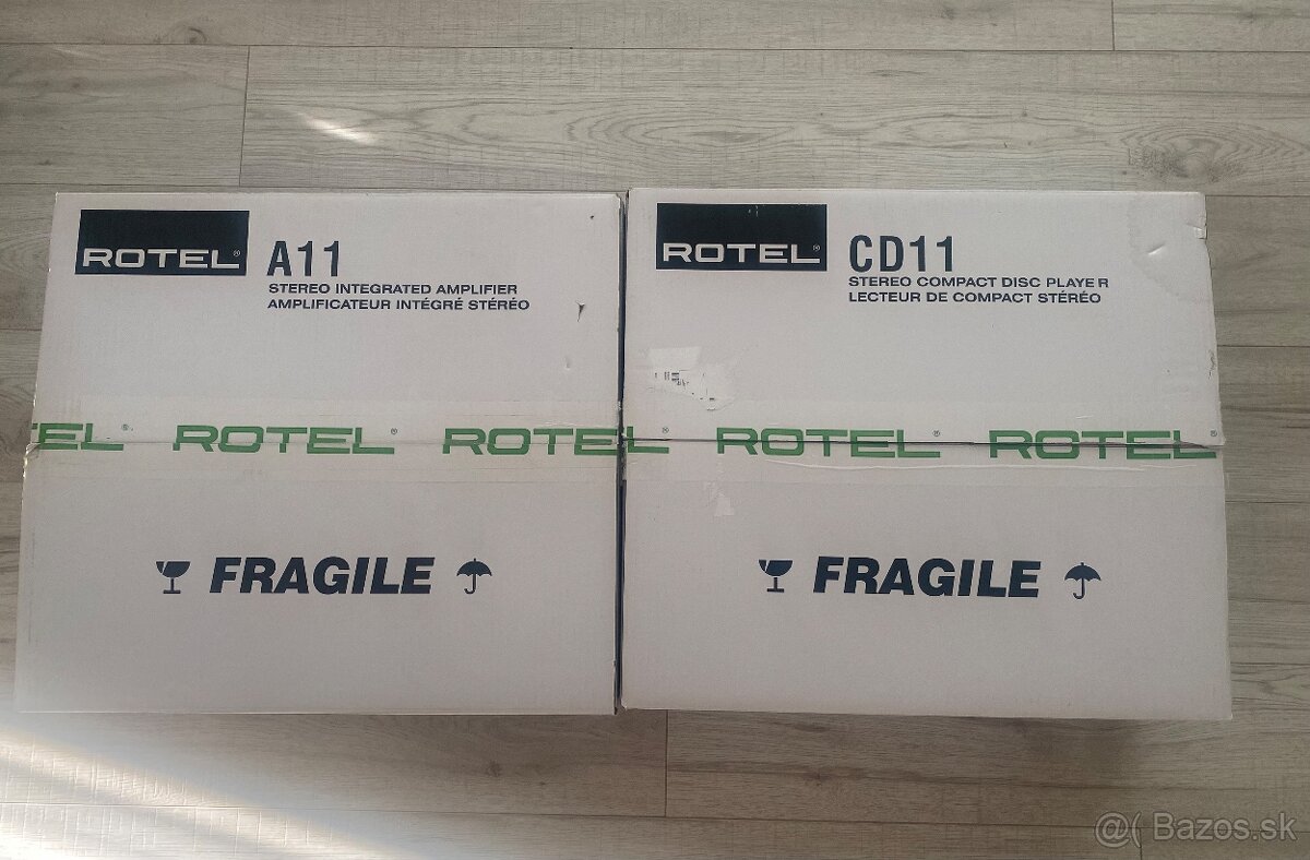 ROTEL A11 Tribute + ROTEL CD11 Tribute - 10