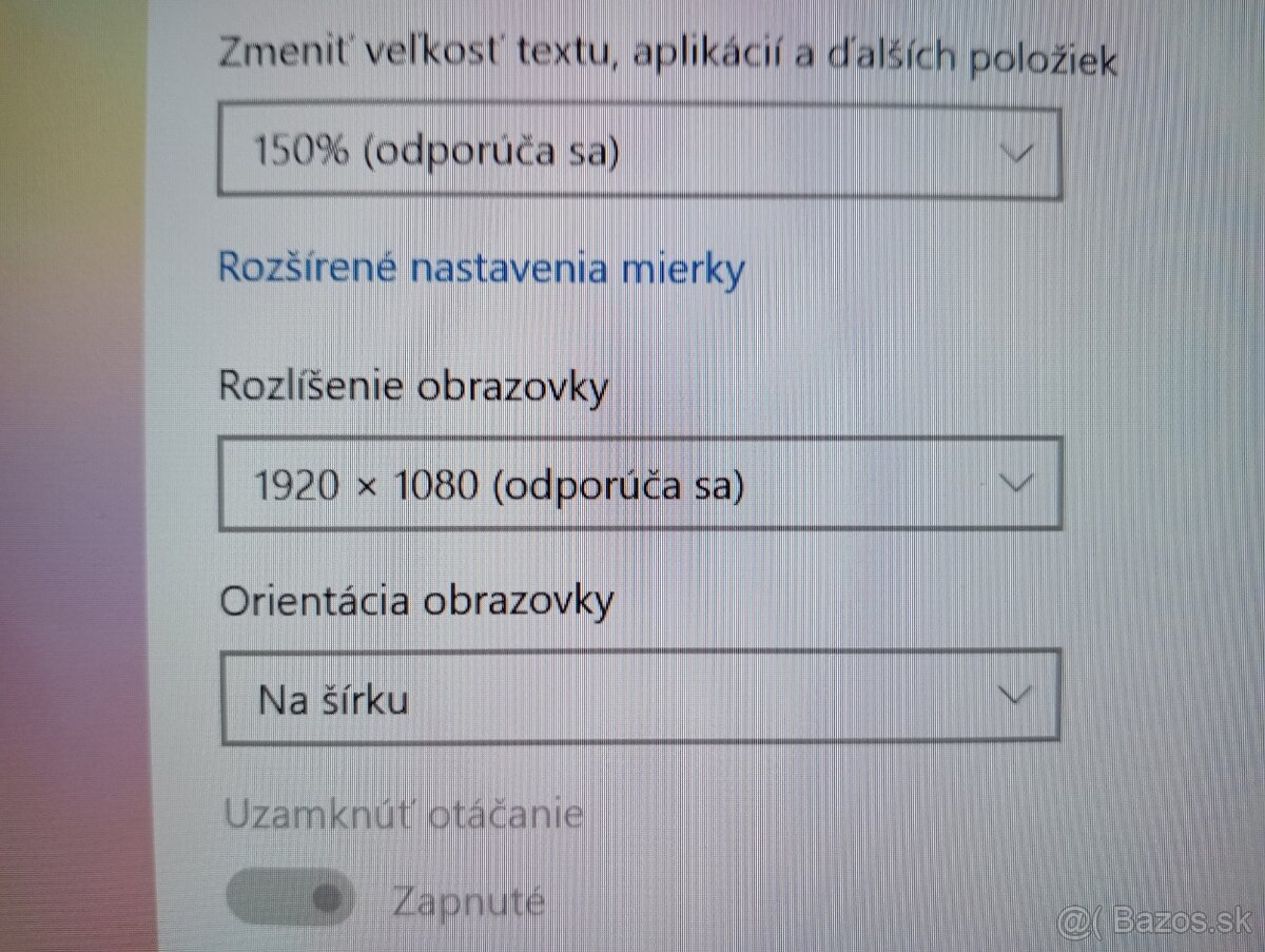 predám dotykový Hp elitebook x360 , Intel® Core™i5, 8gb ram - 10